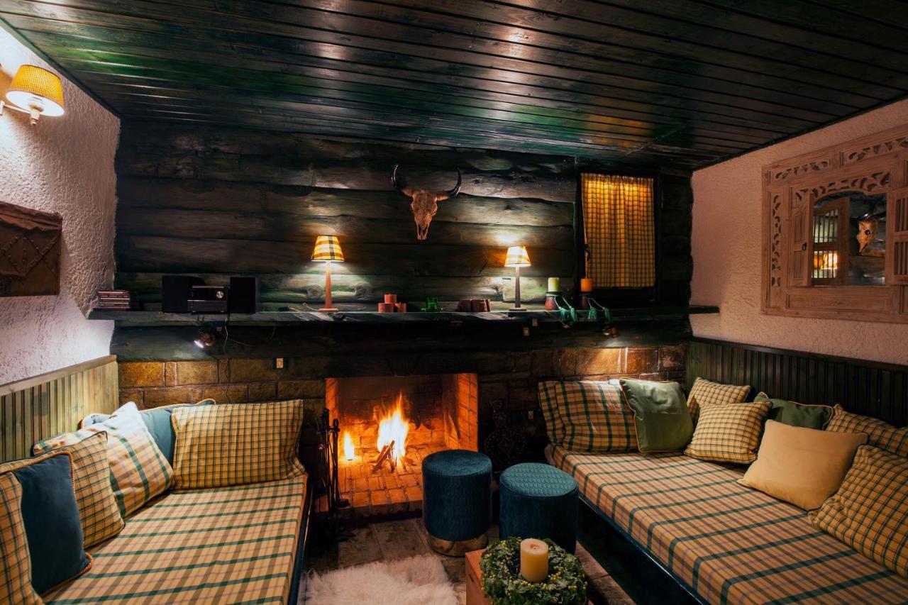Dandy Villas Agoriani - Chalet Ivoni - Fireplace Eptálofos Buitenkant foto