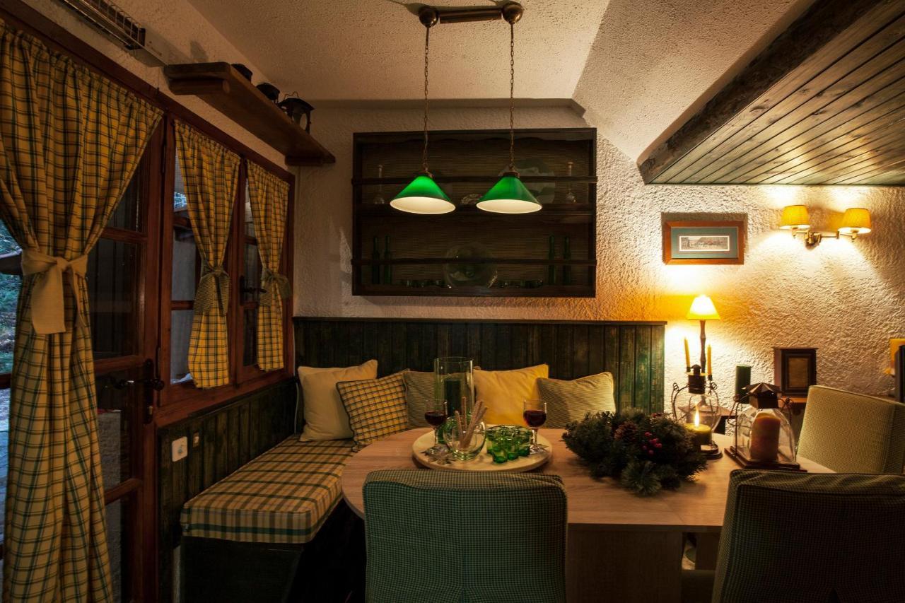Dandy Villas Agoriani - Chalet Ivoni - Fireplace Eptálofos Buitenkant foto